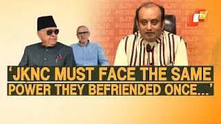 BJP Leader Sudhanshu Trivedi Slams Farookh Abdullah’s ‘Destabilize Omar Govt’ Remark