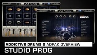 Addictive Drums 2 ADpak Overview: Studio Prog