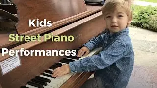 Kids Playing Street Piano No .1