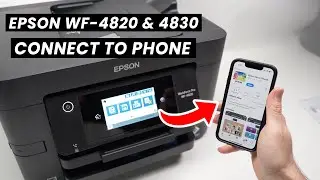 How to Connect iPhone to Epson WF-4820 & WF-4830 Using WIFI
