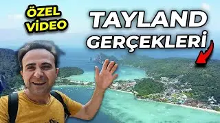 Tayland'daki En Ünlü Adalara Geldim - Phi Phi Adalarına Gitmeyin !!!