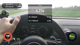 Аudi А3 is20 7F  0-100