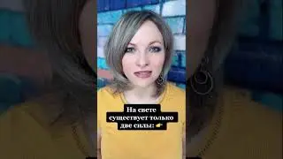 На свете существует только две силы 