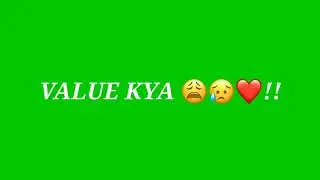 #AashuCreation || Very Heart Touching iMovie green screen shayari  WhatsApp status