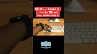 How to reset & bypass the password of ANY MAC💥 #Windows #mac #macscaraface #macpassword #bypass #re