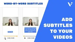 How to Add Subtitles to Video (Word-by-Word) with Visla