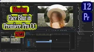 How to Easily Blur Moving Objects/face in Premiere Pro CC 2023 l Motion Track l masking l Class 12