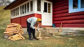 Simple Living in the Mountains: Cheese, Firewood, and Farm Chores