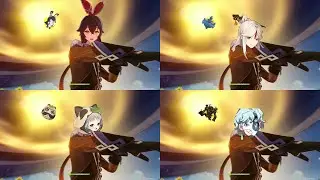 Zhongli's Elemental Burst but it's every character | Part 1