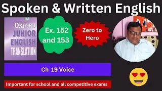 Oxford Junior English Translation Ch  19  Voice Exercise 152  and 153