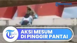 Dua Sejoli Terekam Berbuat Mesum di Pantai Manakarra Mamuju, Satpol PP Cari Identitas Keduanya