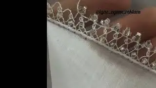 Yeni bir iğne oyası modeli baştan sona kadar Yapılış videosu SİZLERLE 💥