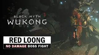 Black Myth Wukong - Red Loong Boss Fight (No Damage Taken)