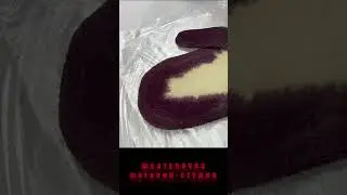 Завораживающий процесс, красим зимние варежки| Видео на канале