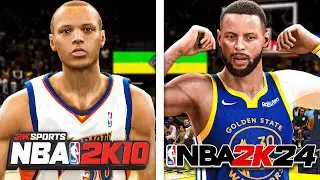 3-Pointer With Steph Curry In Every NBA2K
