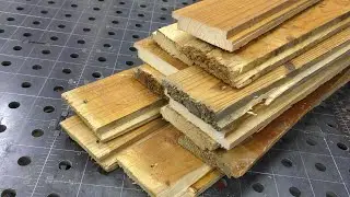 The neighbors gave the boards for firewood, and I made a useful thing out of them.
