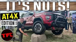 Whoa: The New 2023 GMC Canyon AT4X Is Crazier Than I Thought!