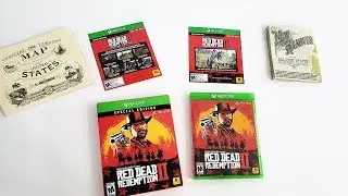 Red Dead Redemption 2 Special Edition Unboxing - DLC Giveaway