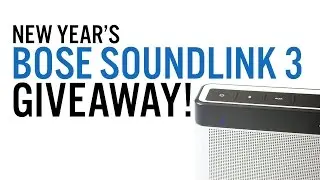 New Year's Giveaway – Bose SoundLink 3 [CLOSED]