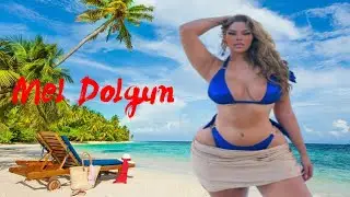 Mel Dolgun | Dutch Curvy Plus Size Model | Fashion Model | Bio Wiki | Curvy Bikini Fashion Model