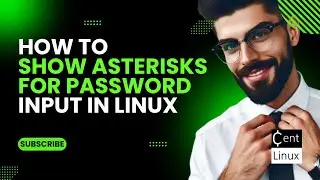 How to Show Asterisks for Password Input in Linux