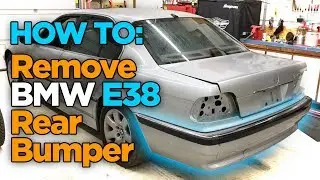 How To Remove BMW E38 7-Series Rear Bumper