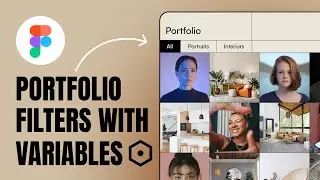 How To Prototype Gallery Filters in Figma Using Local Variables | Beginner Tutorial