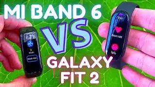 Budget Battle Xiaomi Mi Band 6 vs Samsung Galaxy Fit2 Review & Comparison | Comprehensive Comparison