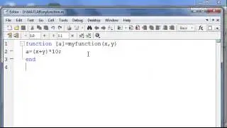 Write a function in MATLAB