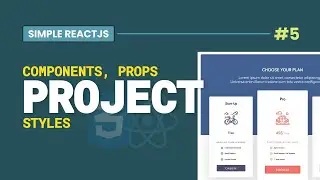 #5 Pricing Card Project using Components, Props and CSS Modules