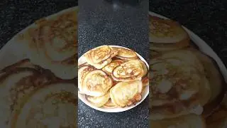 Оладьи на кефире. Простые рецепты #рецепт #еда #вкусно #cake #кулинария