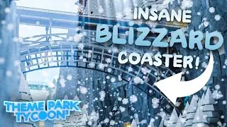 Visiting a Blizzard MEGA PARK In Theme Park Tycoon 2!