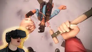 Oculus TF2! Virtual Reality Gaming! First Person Disorientation. Oculus Rift Gameplay.