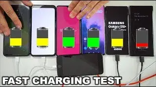 The ULTIMATE Fast Battery Charging SPEED Test of 2019