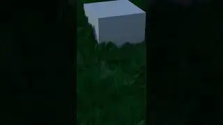 Grass in blender very easy and short trick #blender #blender3d #shorts #blendertutorial #easy