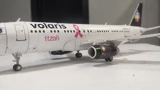 Аирбас А 320 из бумаги масштаб 1:100 Моделирование.