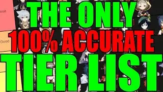 A 100% ACCURATE Genshin Impact tier list for 2.7!!!