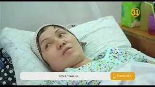 В Актобе остановочный павильон обрушился на женщину