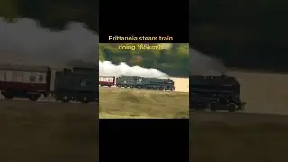 Oh my goodness, what a speed of this steam train 