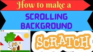 how to make a scrolling background in scratch 3.0
