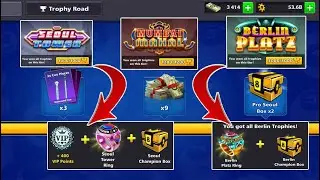 8 ball pool Trophy Road 7831 🏆 Unlock All Pool Pass