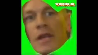 Green screen sing wombo Version