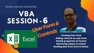 VBA Session - Creating user form in Excel