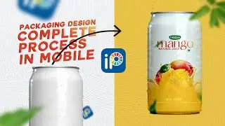 Product Packaging Design in Mobile | Using IbisPaint X