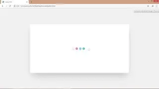 Simple loader animation using HTML & CSS | loader | Uishaper | 2019