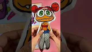 ♥️paper diy🧡 Anxiety Paper squishy dress up for her date - Paper Play #insideout2 #papercraft