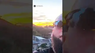 ВЛАД ГАНТЕЛЯ И КРАСИВЫЙ ЗАКАТ #гантеля #залетит #shorts