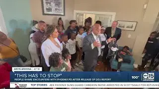 People share encounters with Phoenix PD after release of DOJ report