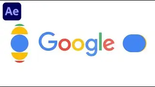 Google logo Animation In Adobe After Effects - After Effects Tutorial - No Plugins.