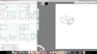 Constructing isometric view from orthographic views